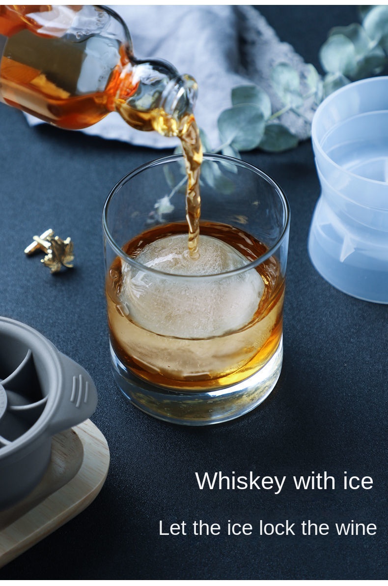 Whiskey Ice Ball Molds