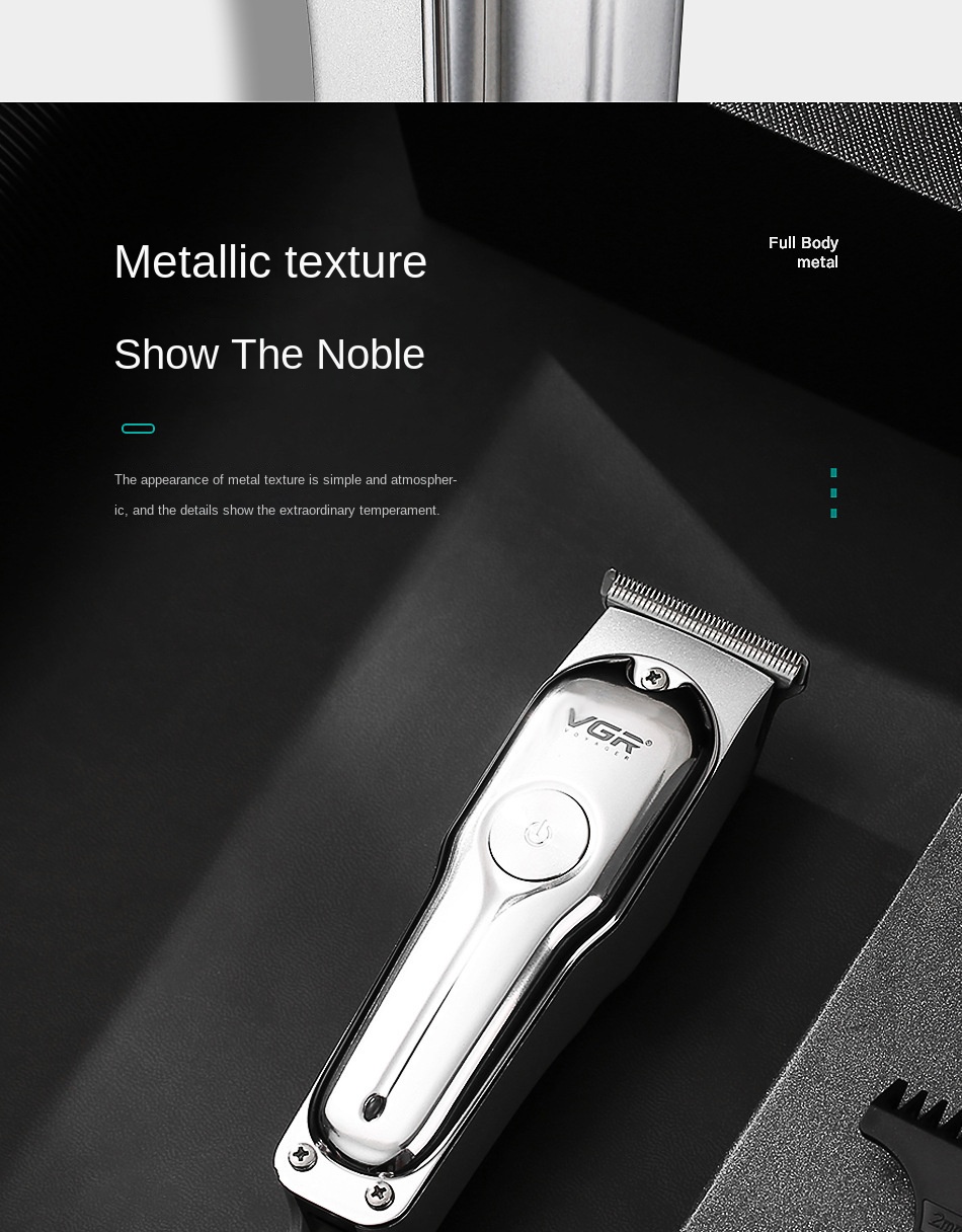 Cross-Border Hair Cutting Scissors USB Rechargeable