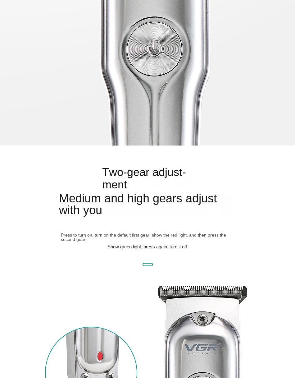 Cross-Border Hair Cutting Scissors USB Rechargeable