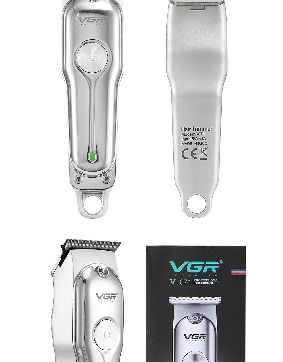 Cross-Border Hair Cutting Scissors USB Rechargeable