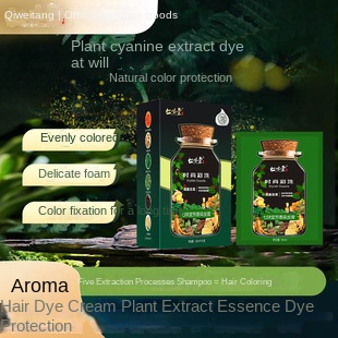 Viral Plant Bag Bubble Hair Dye