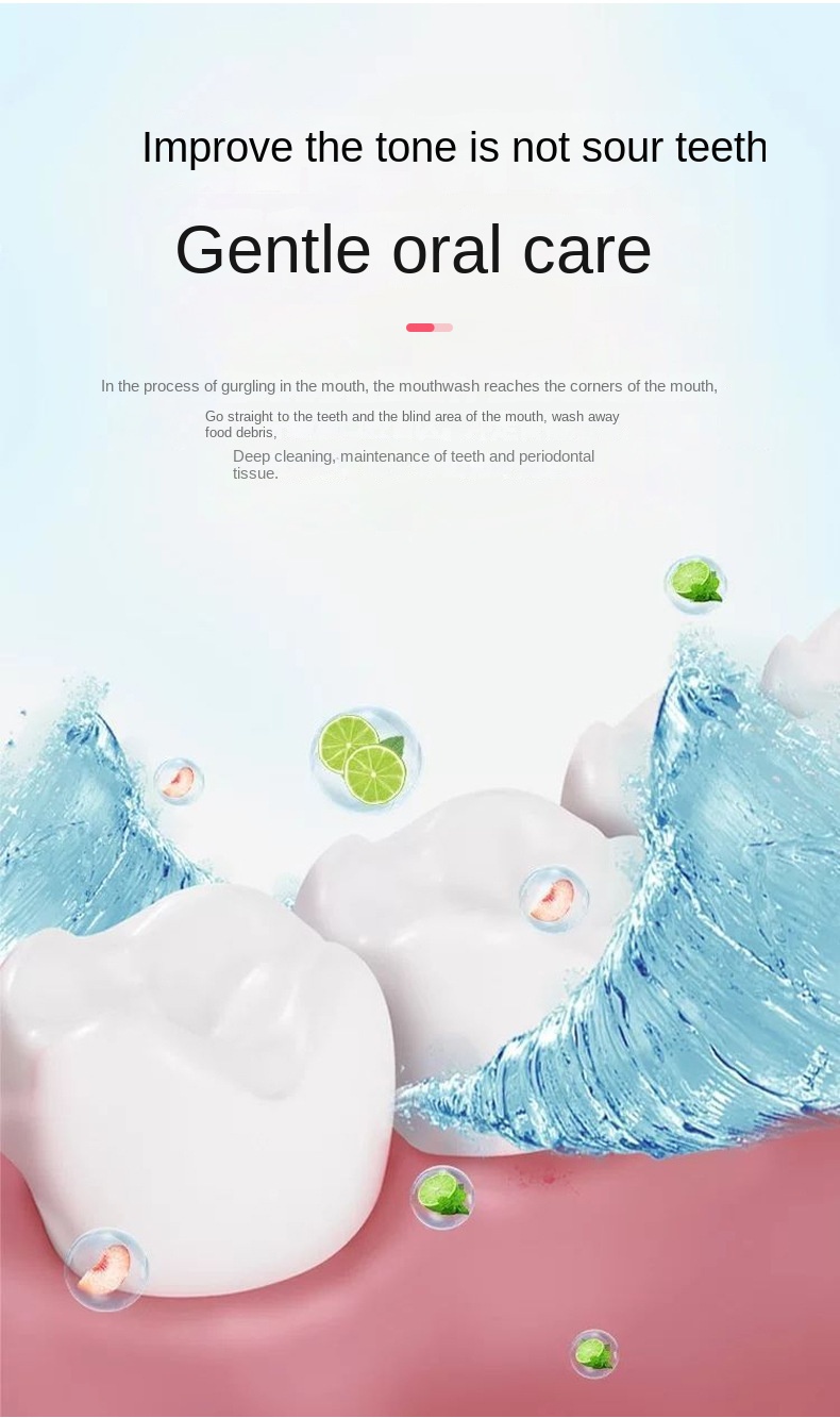 Yanqi Probiotic Mouthwash Fresh Breath Dental Care Travel Pack