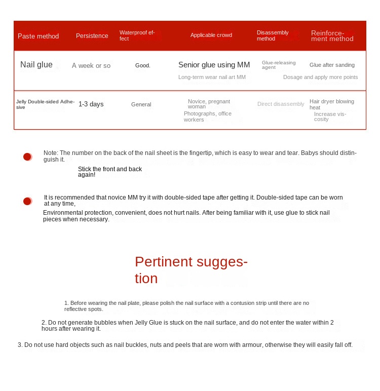 Influencer Style Reusable Nailed Blush Fake Nails