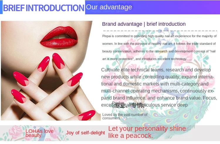 Influencer Style Reusable Nailed Blush Fake Nails