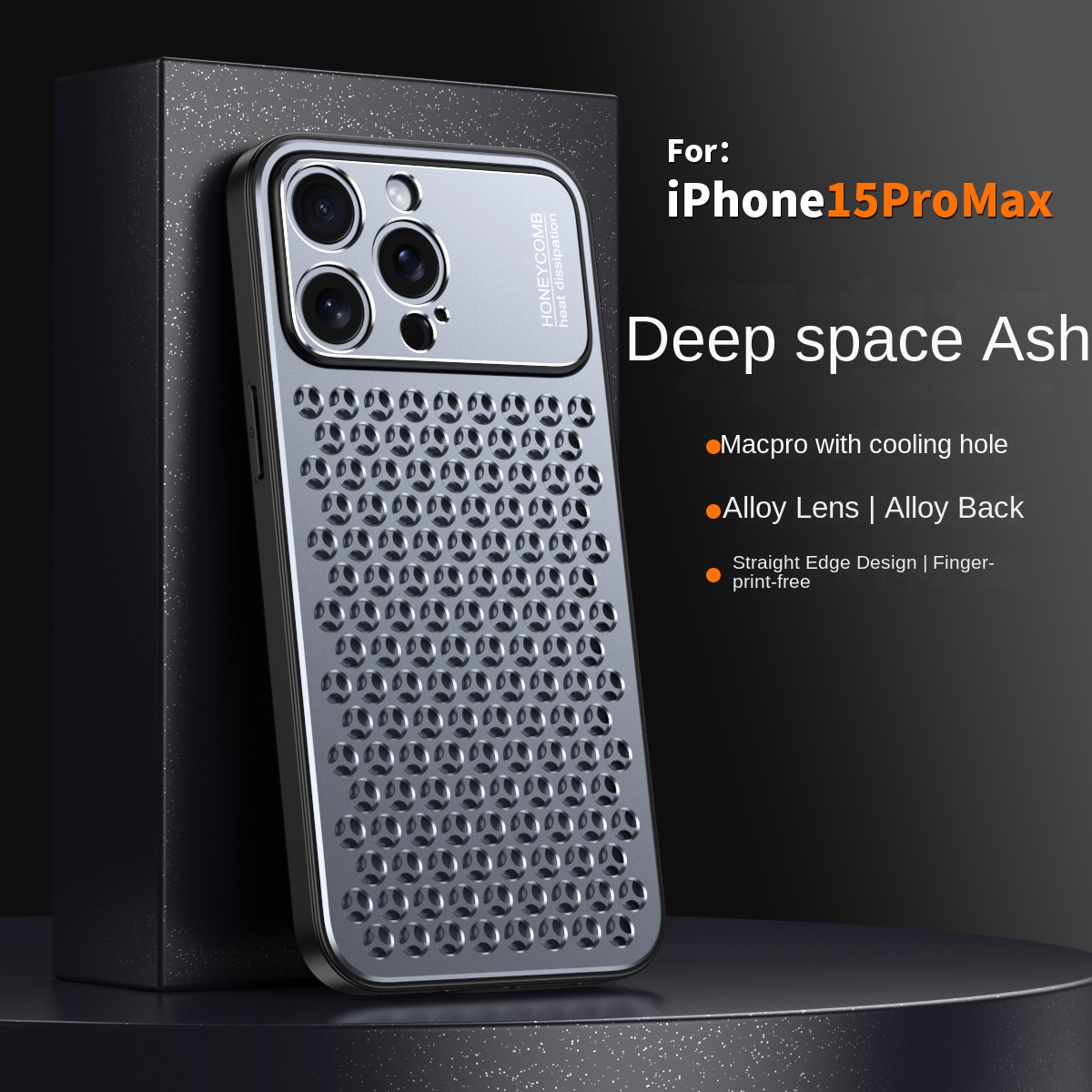 Metal Honeycomb Cooling iPhone 14 Pro Max Case