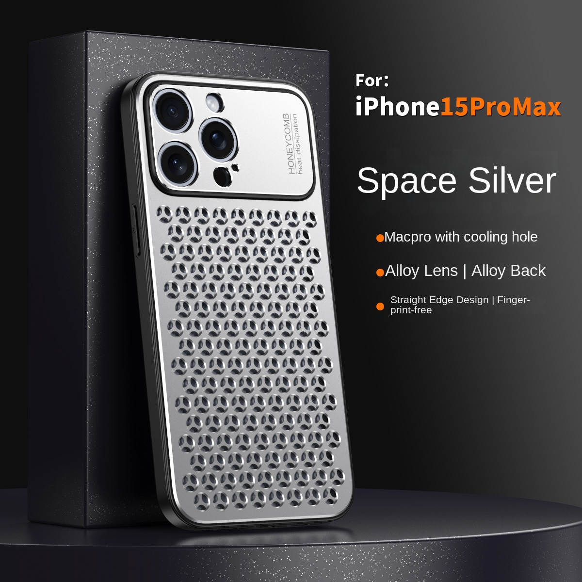 Metal Honeycomb Cooling iPhone 14 Pro Max Case