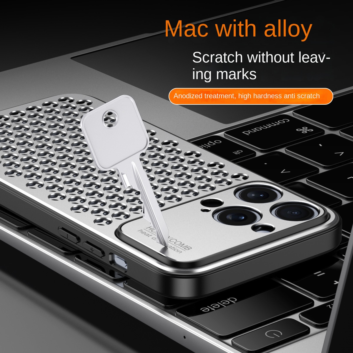 Metal Honeycomb Cooling iPhone 14 Pro Max Case