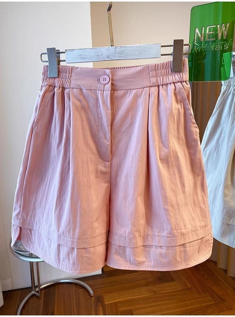 Cotton Summer Casual Breathable Trendy Comfy Slimming Sports Shorts