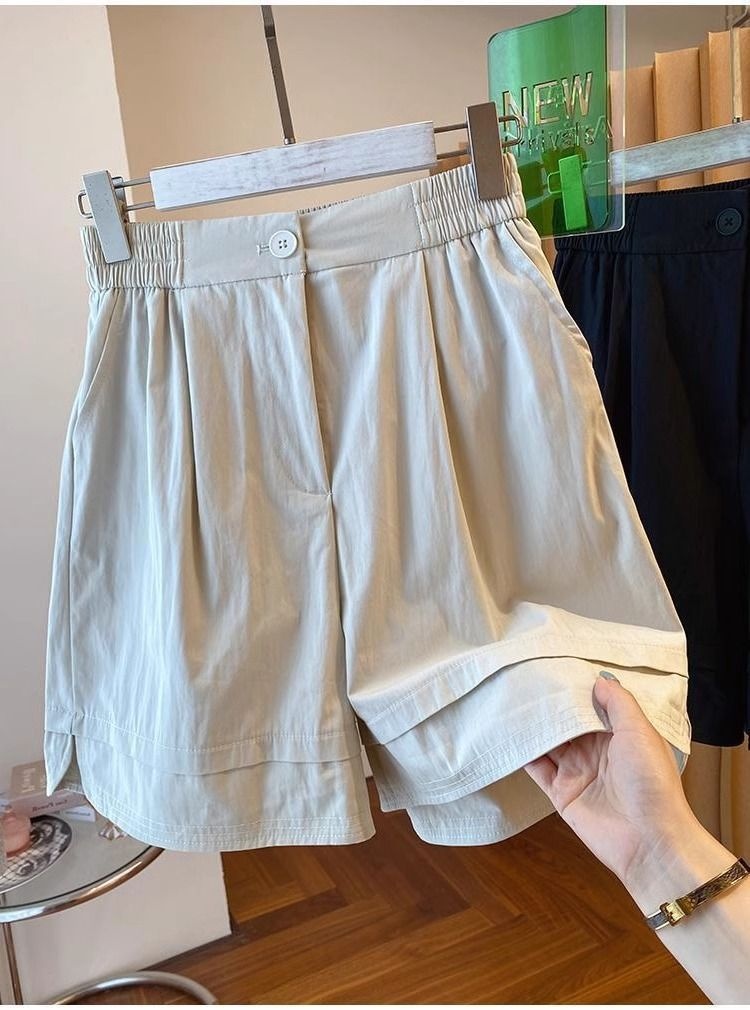 Cotton Summer Casual Breathable Trendy Comfy Slimming Sports Shorts