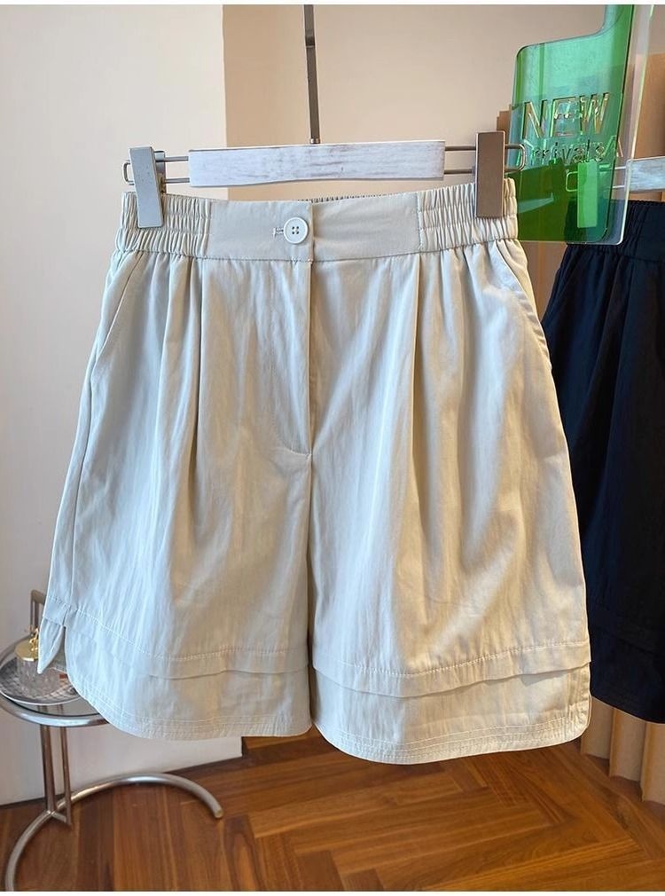 Cotton Summer Casual Breathable Trendy Comfy Slimming Sports Shorts