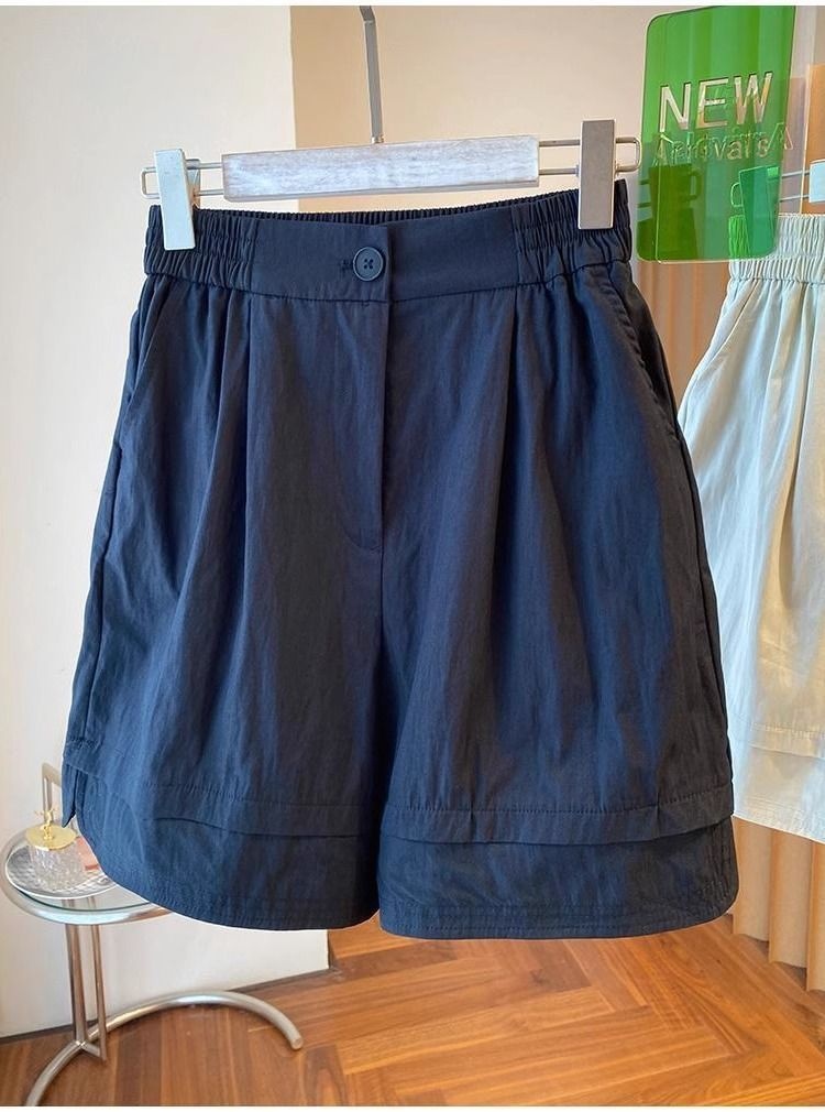 Cotton Summer Casual Breathable Trendy Comfy Slimming Sports Shorts