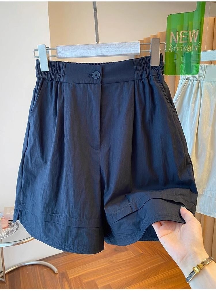 Cotton Summer Casual Breathable Trendy Comfy Slimming Sports Shorts