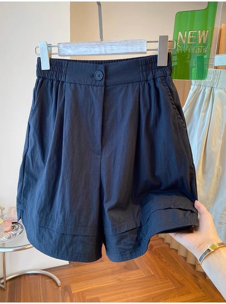 Cotton Summer Casual Breathable Trendy Comfy Slimming Sports Shorts