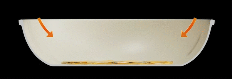 AzureWave Ceramic Frying Pan