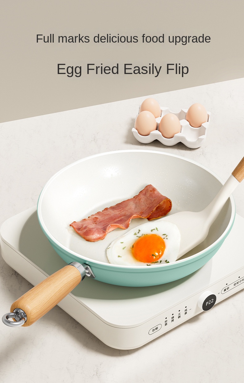 AzureWave Ceramic Frying Pan