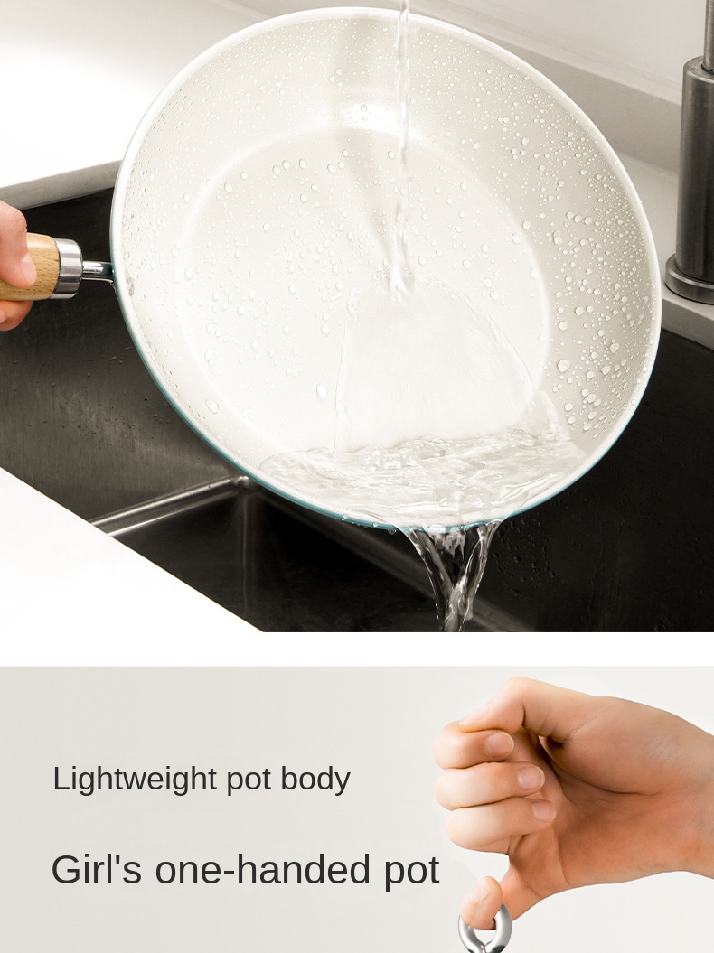 AzureWave Ceramic Frying Pan