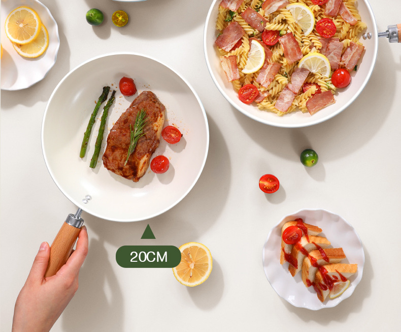 AzureWave Ceramic Frying Pan