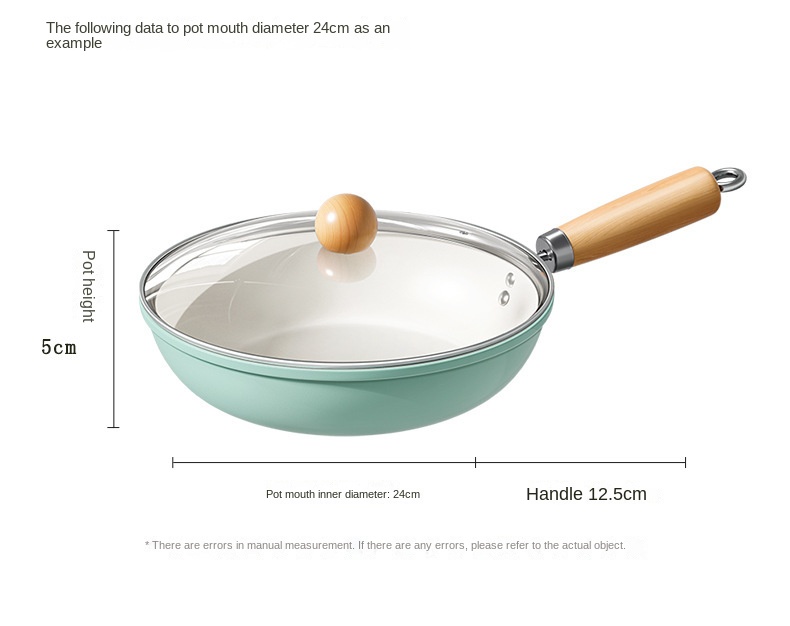 AzureWave Ceramic Frying Pan