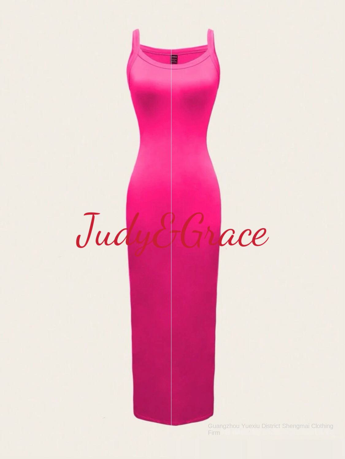 Casual Comfortable Cotton Knit Maxi Dress