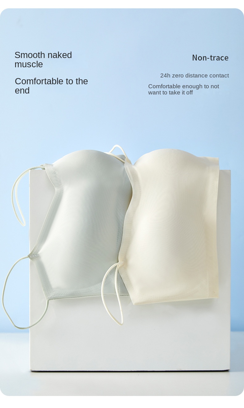 Youthful Invisible Strap Soft Support Seamless Sports Bra