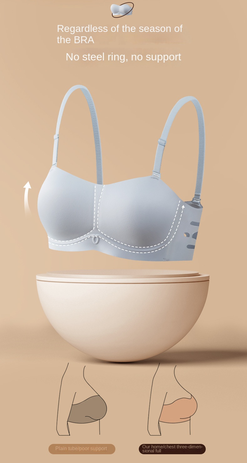 Non-slip Strapless Bra for Small Busts