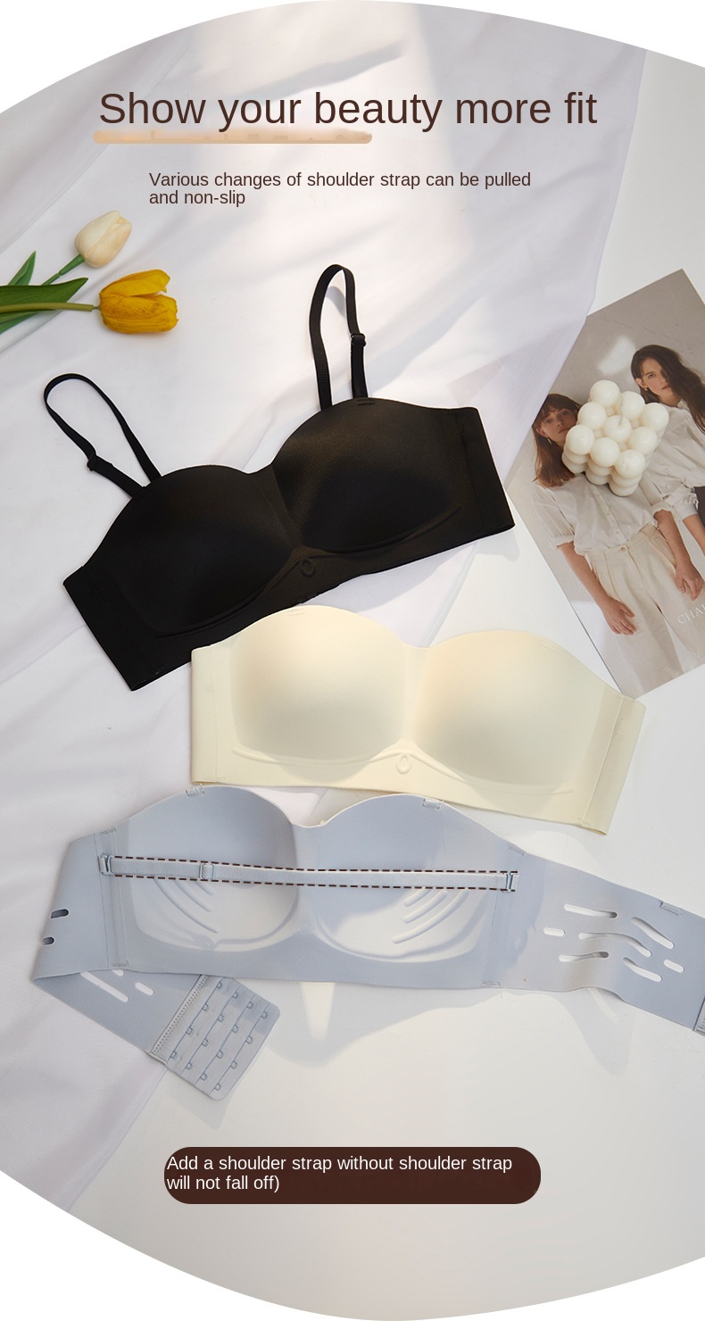 Non-slip Strapless Bra for Small Busts