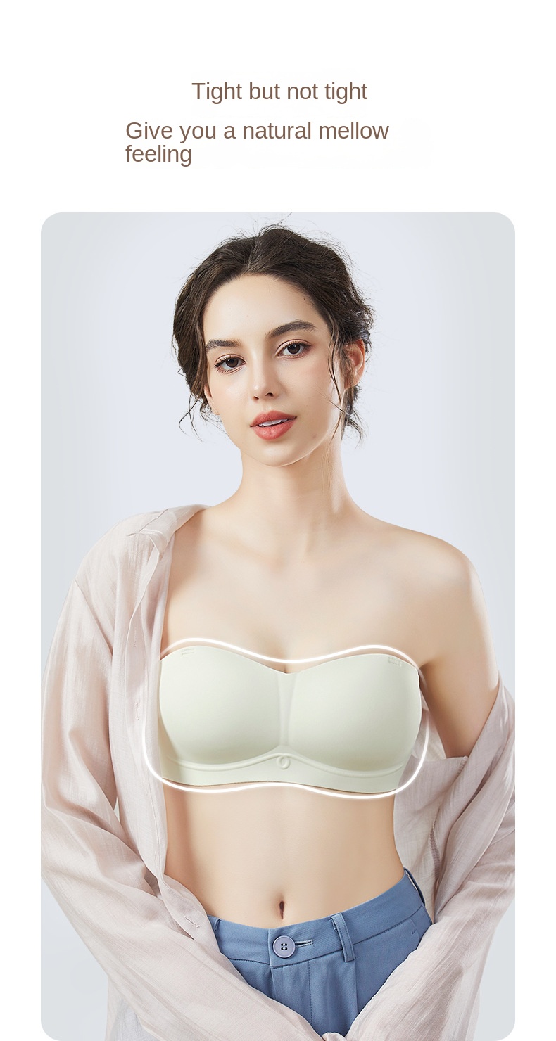 Non-slip Strapless Bra for Small Busts