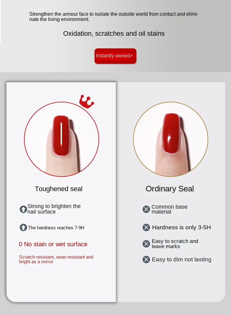 NailPro Base Coat & Top Coat Set