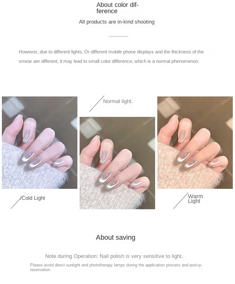 Ennis Universal Crystal Cat's Eye Gel Polish