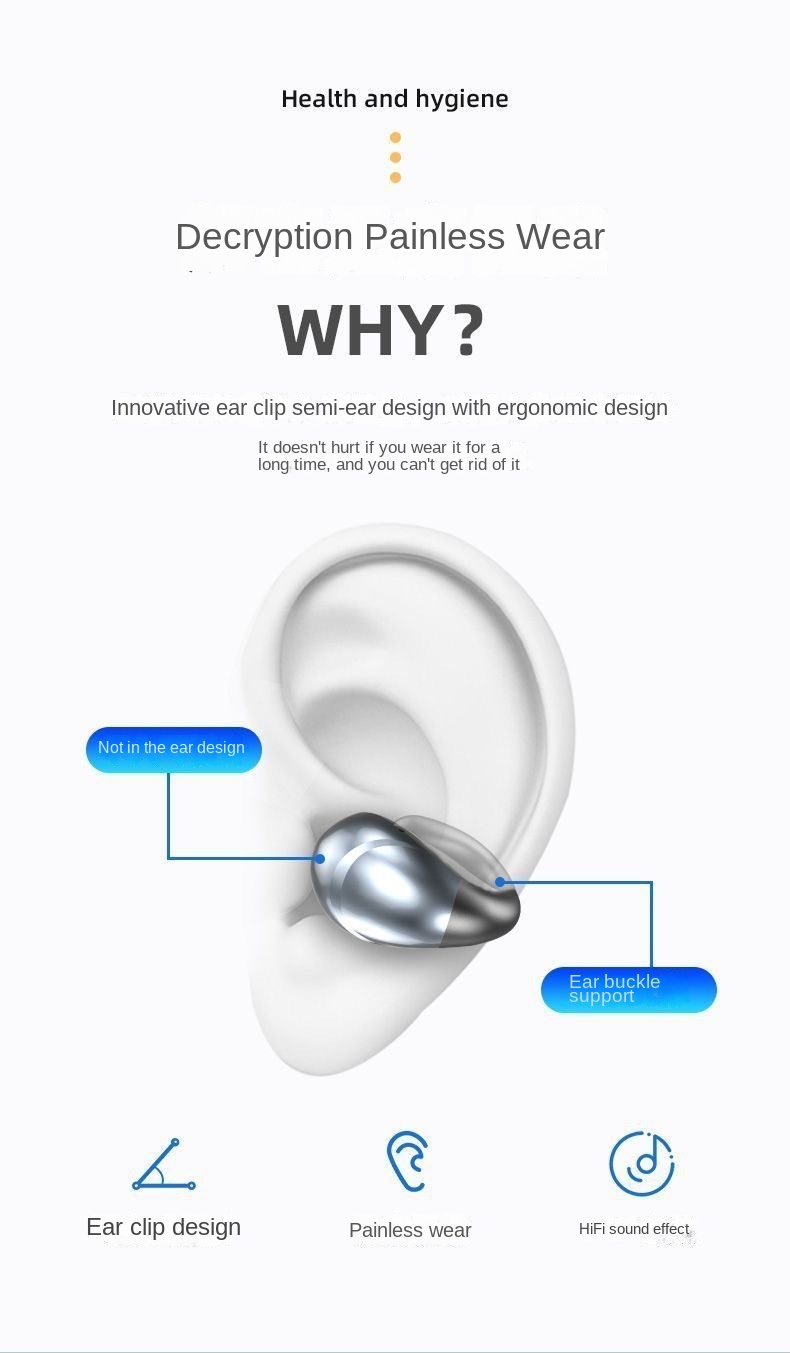 Bone Conduction Bluetooth Headphones