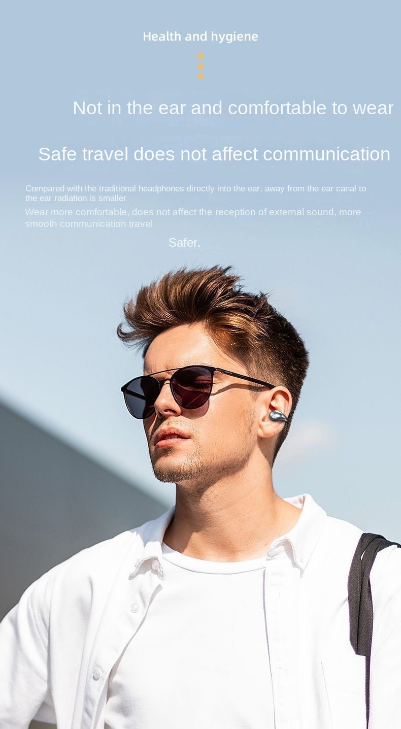 Bone Conduction Bluetooth Headphones