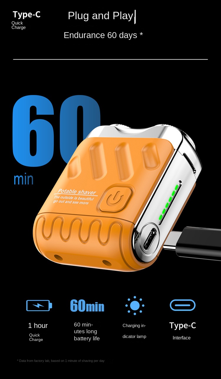 Mini Voyager Travel Shaver