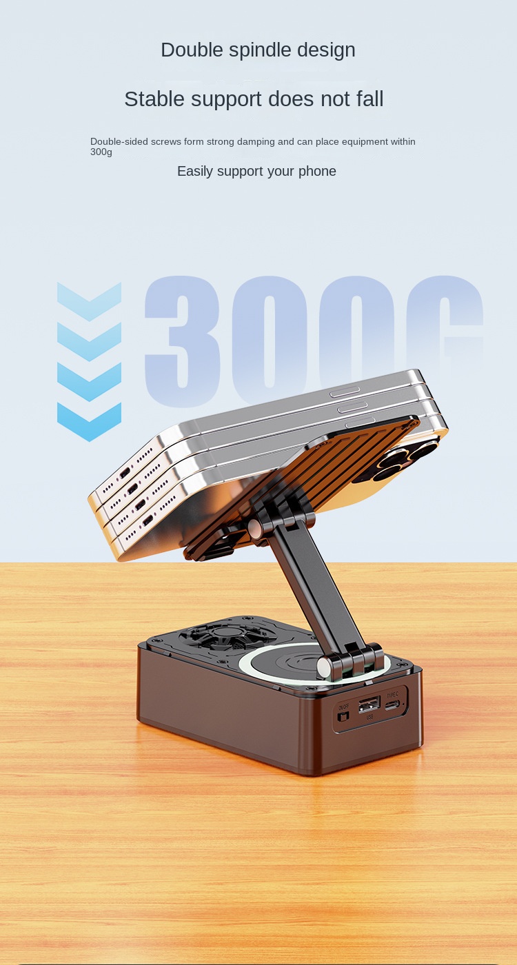 360° Adjustable Bluetooth Speaker Stand