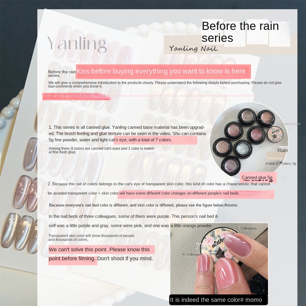 Yanling Cat's Eye Polish