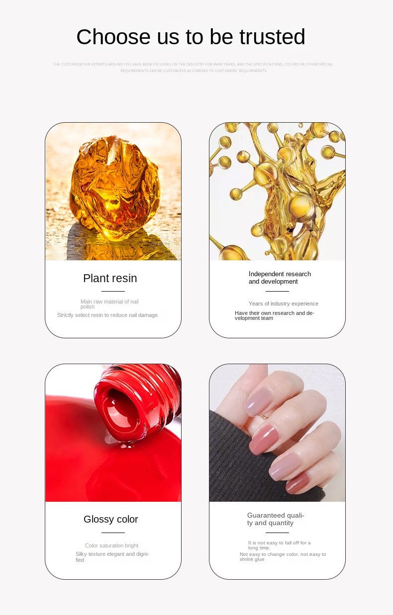 Yanling Cherry Red Nail Polish Gel