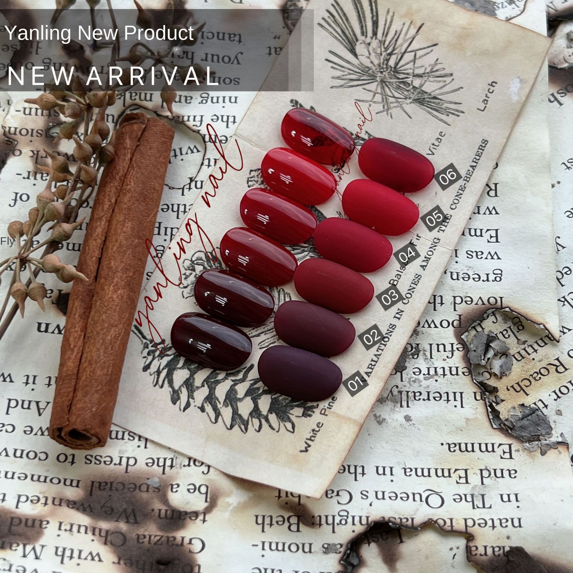 Yanling Cherry Red Nail Polish Gel