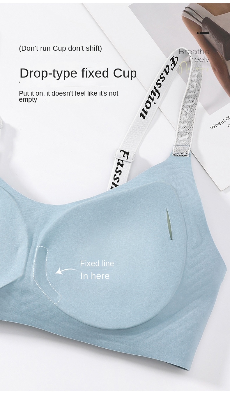 Colorful Lettered Sports Bra