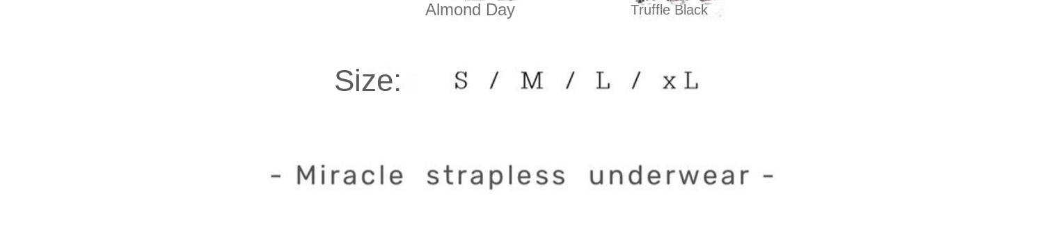 Miracle Strapless Bra