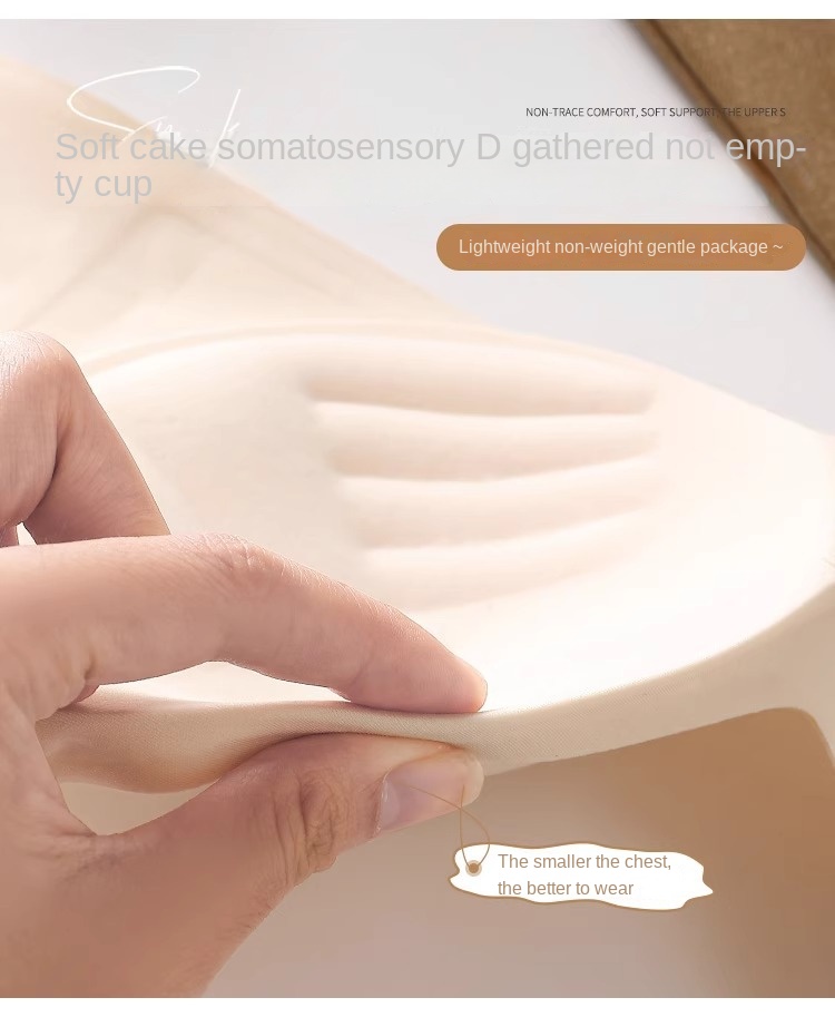 3D Palm Cup Bra for Small Busts