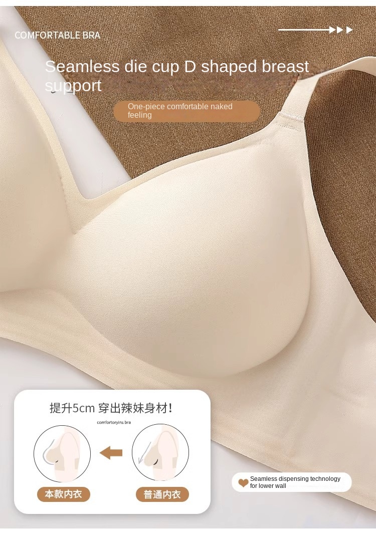 3D Palm Cup Bra for Small Busts