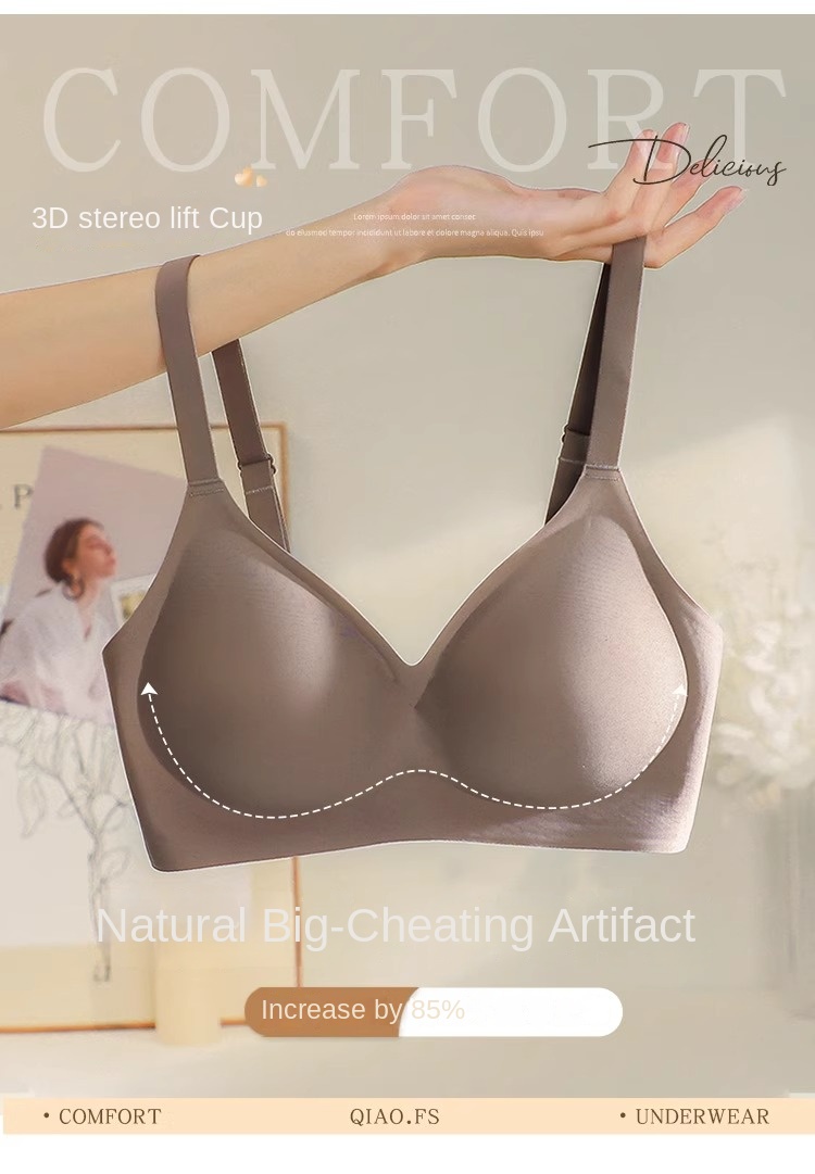 3D Palm Cup Bra for Small Busts