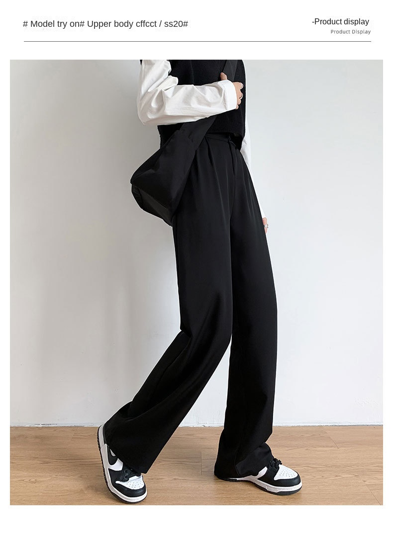 Elegant High-Waist Palazzo Trousers for Women