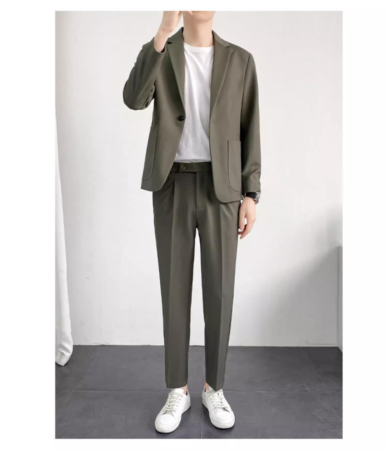 Casual Elegance Men's Suit Set