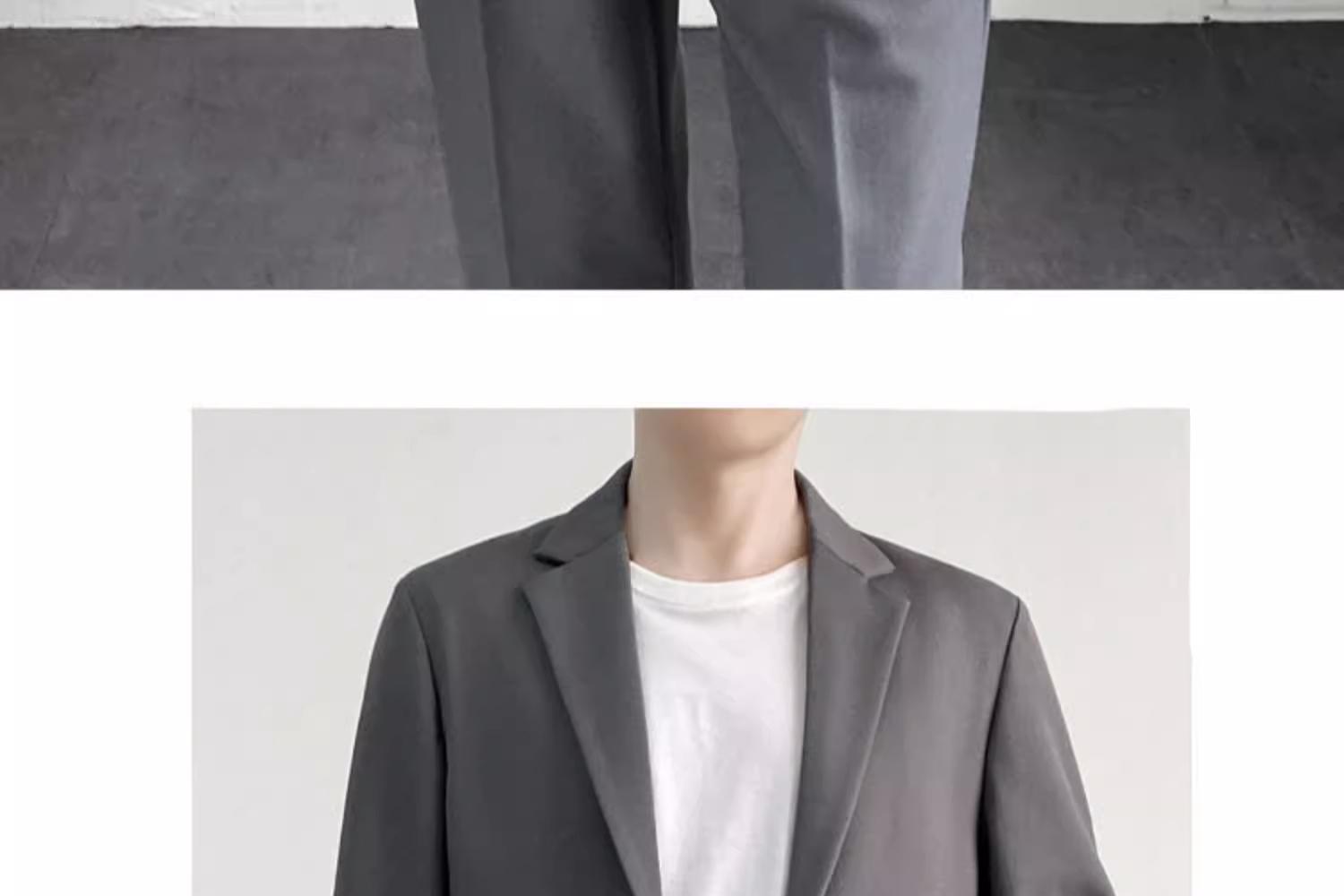 Casual Elegance Men's Suit Set