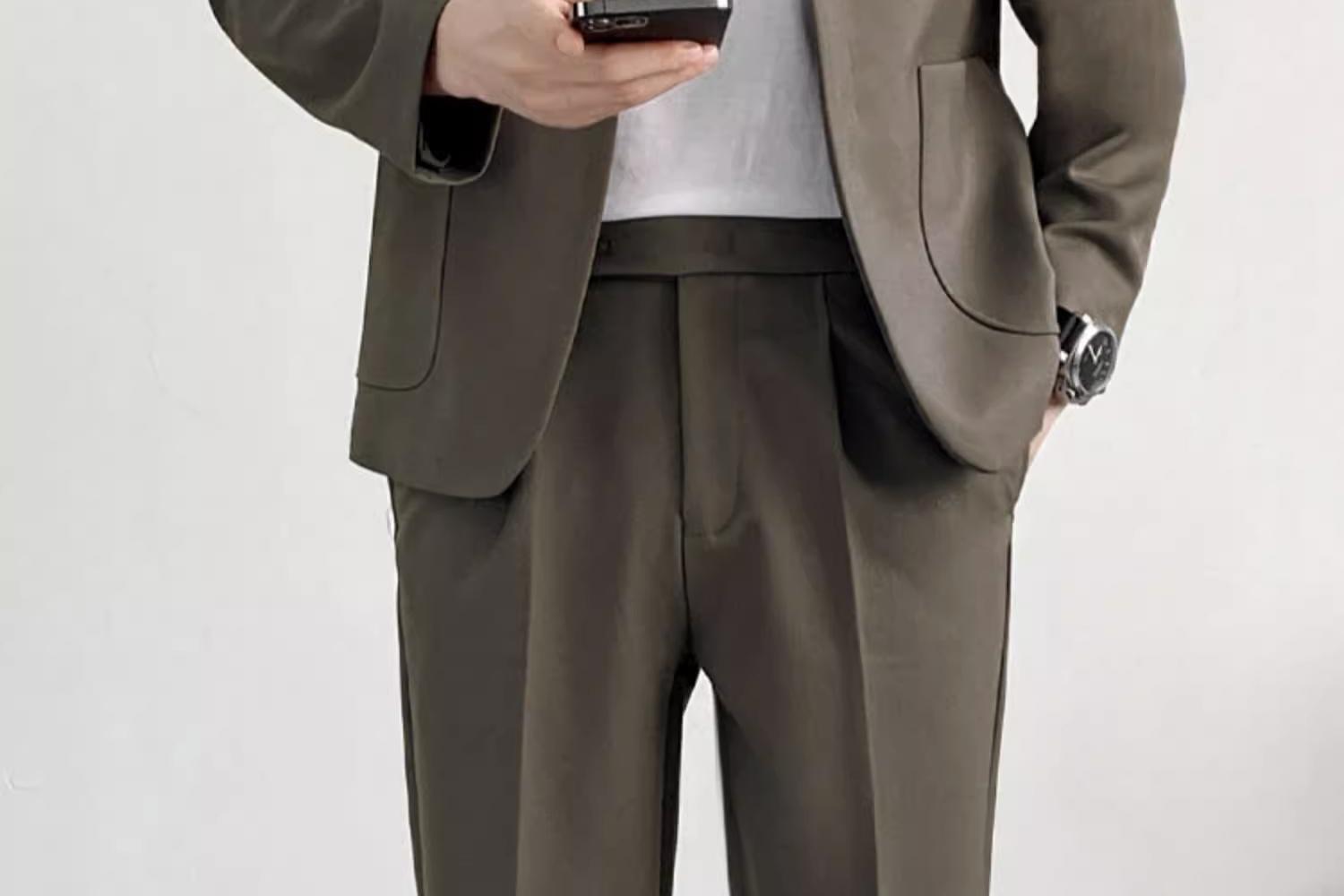 Casual Elegance Men's Suit Set