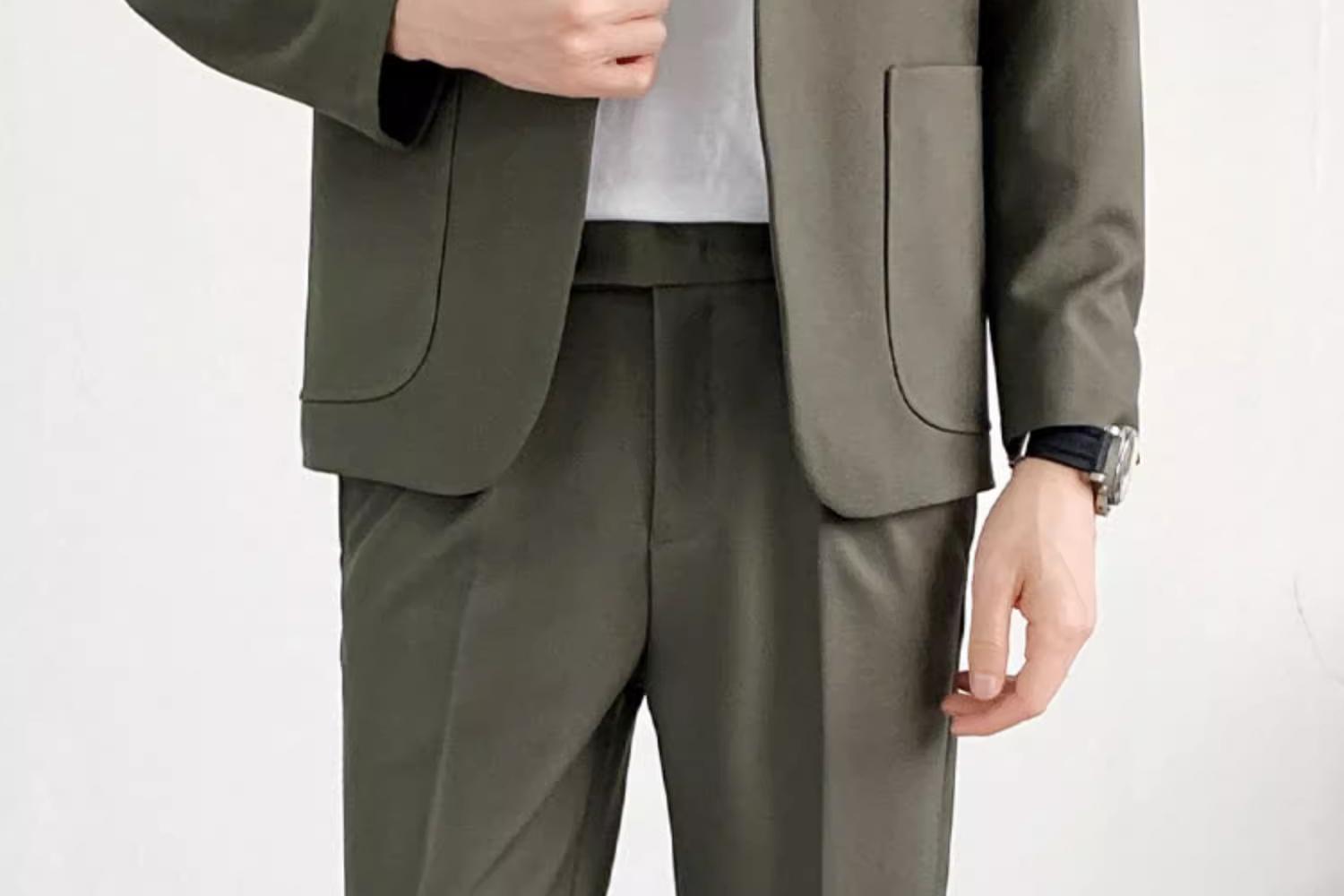 Casual Elegance Men's Suit Set