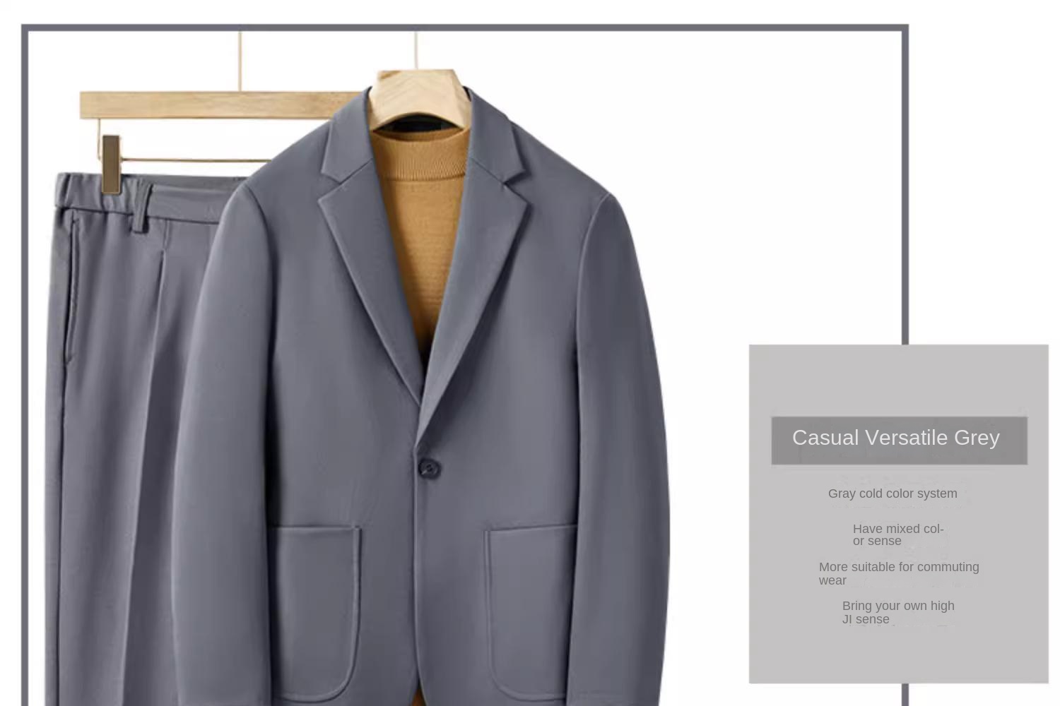 Casual Elegance Men's Suit Set