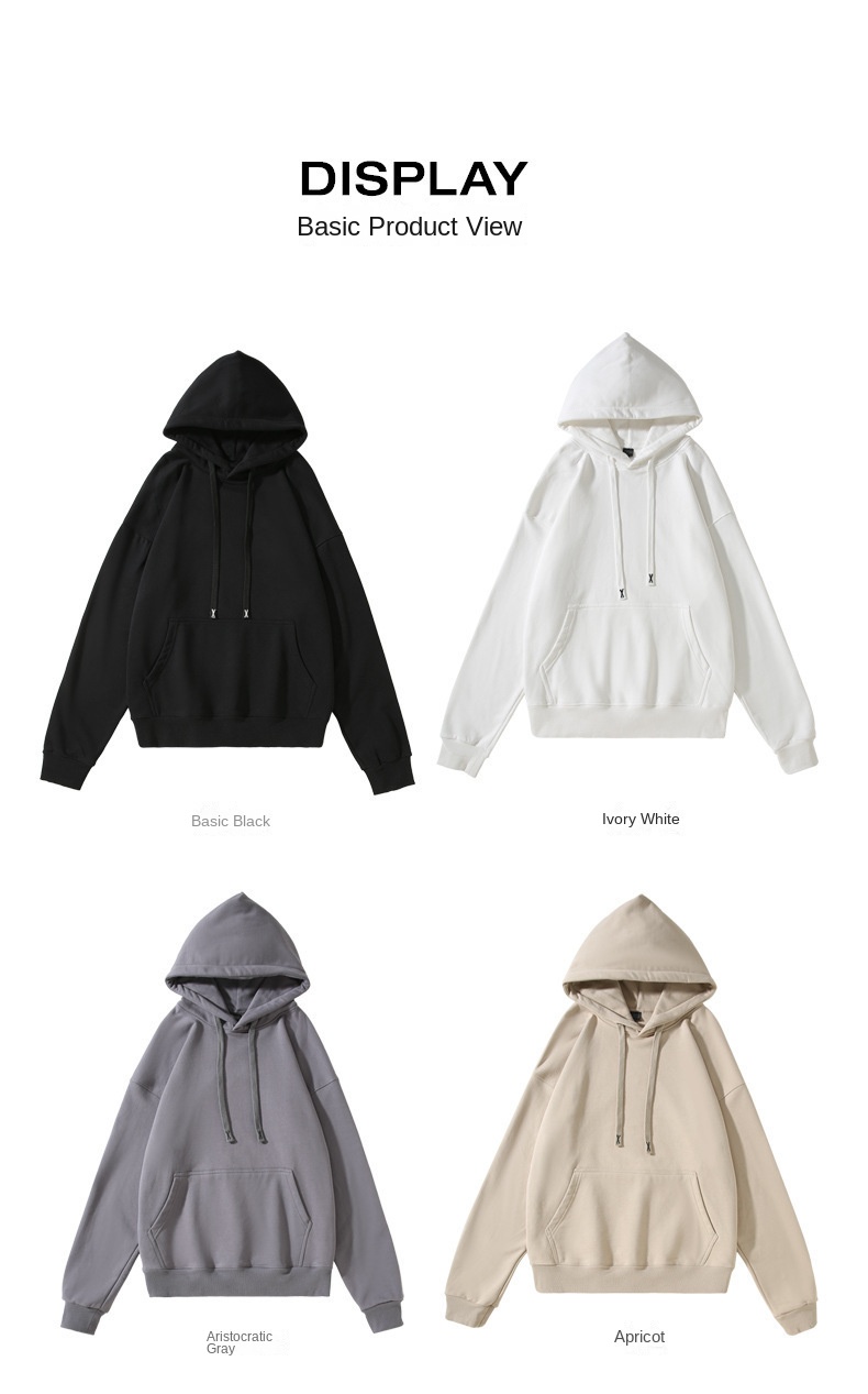 Oversized Shoulder Drop Hoodie