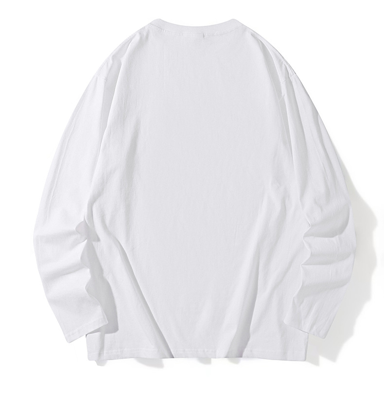 200G Cotton Long Sleeve Men's T-Shirts