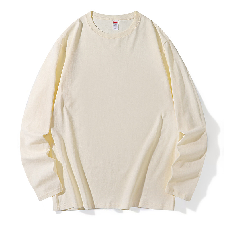 200G Cotton Long Sleeve Men's T-Shirts